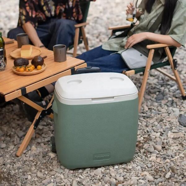Naturehike Tekerlekli 28 Litre Yeşil Buzluk