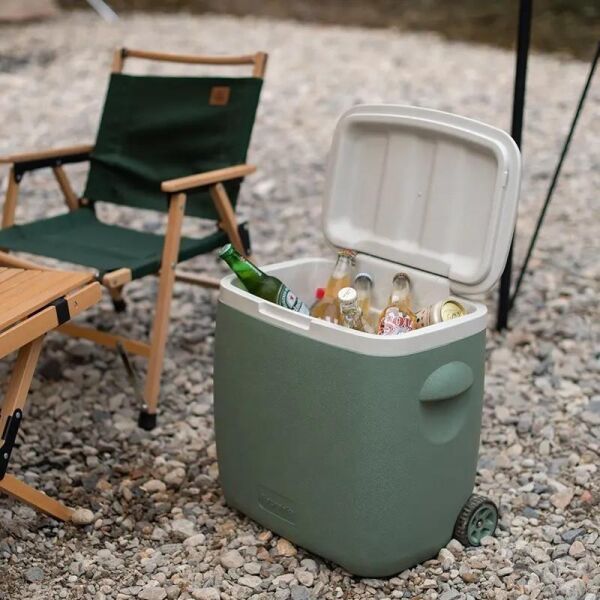 Naturehike Tekerlekli 28 Litre Yeşil Buzluk