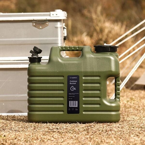 Madfox Galon Air PE Musluklu Su Bidonu 18 Litre