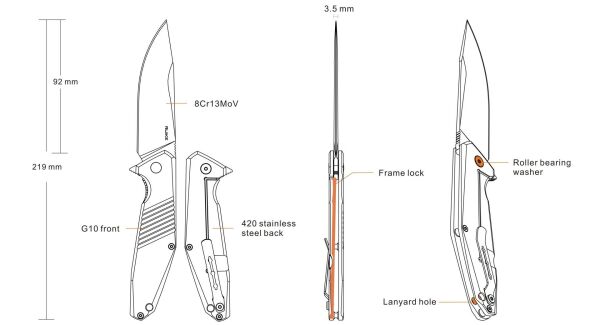 Ruike D191-b Çaki