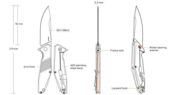 Ruike D191-b Çaki