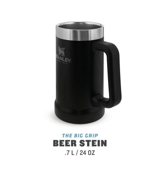 STANLEY ÇELİK TERMOS BARDAK SİYAH 0.70 LİTRE