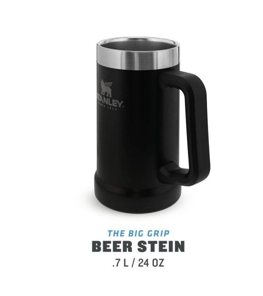 Stanley Çeli̇k Termos Bardak Si̇yah 0.70 Li̇tre