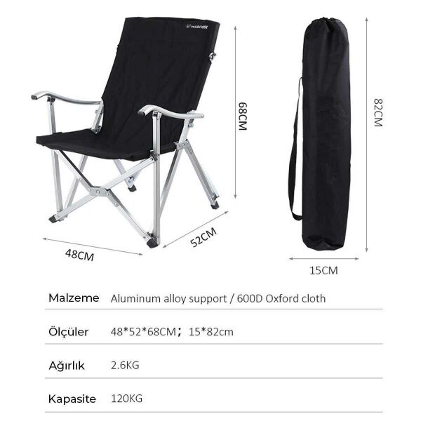 Madfox Dachuan Katalanabi̇li̇r Kompakt Kamp Sandalyesi̇