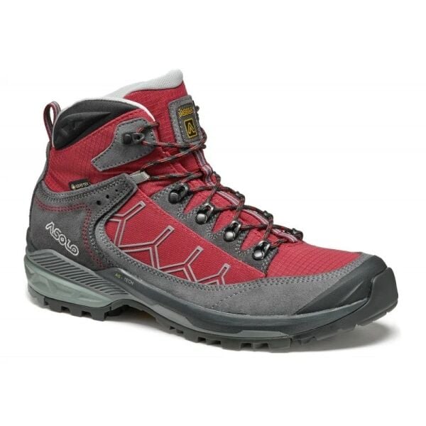 Asolo Falcon Grey/Red Gore-Tex Kadın Outdoor Bot