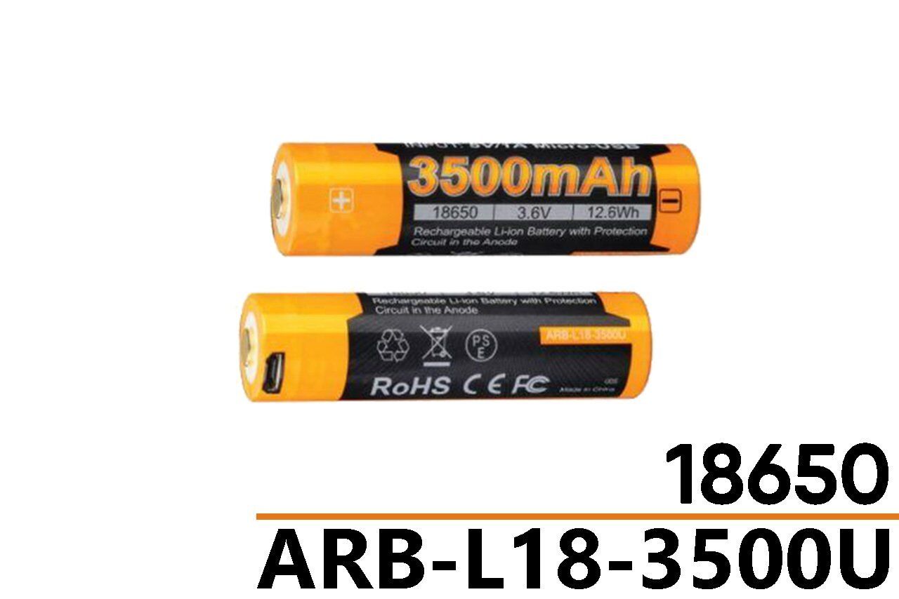 Feni̇x Arb-l18-3500 Mah Usb Şarjli Pi̇l