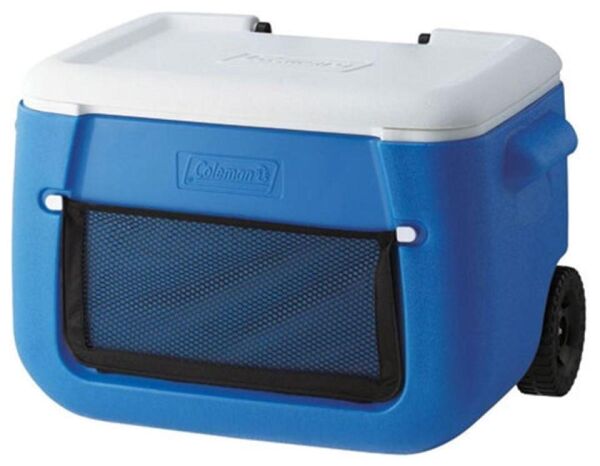 Coleman Poly-lite Wheeled Mesh 50 Qt Tekerlekli Soğutucu Buzluk 47.3 Lt