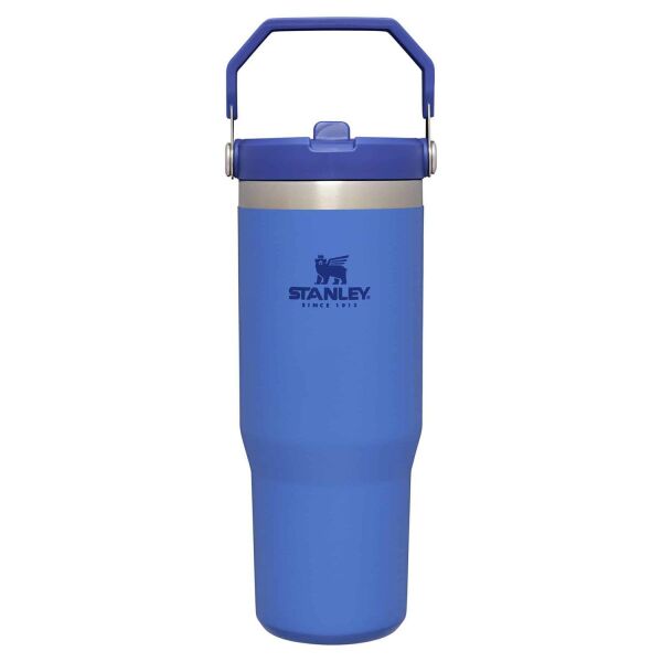 STANLEY THE ICE FLOW FLİP STRAW PİPETLİ TERMOS 0,89 LT MAVİ