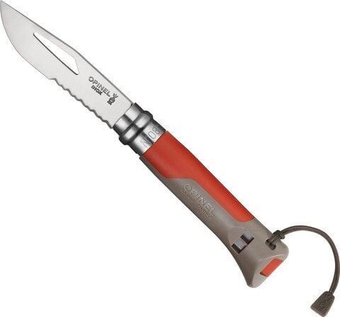 Opinel Inox 8 No Outdoor Caki (kahve)