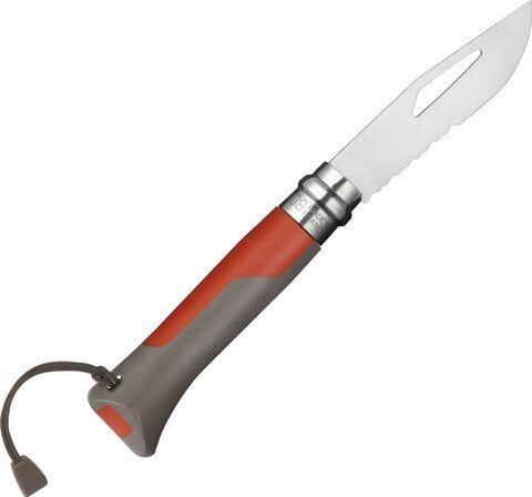 Opinel Inox 8 No Outdoor Caki (kahve)