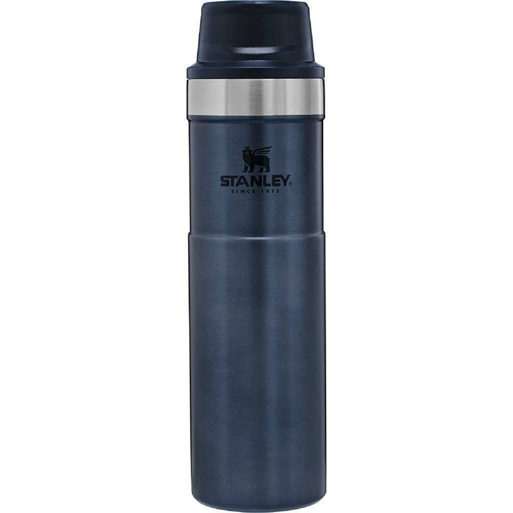 STANLEY KLASİK TRİGGER ACTİON TERMOS 0.47 LT GECE MAVİSİ