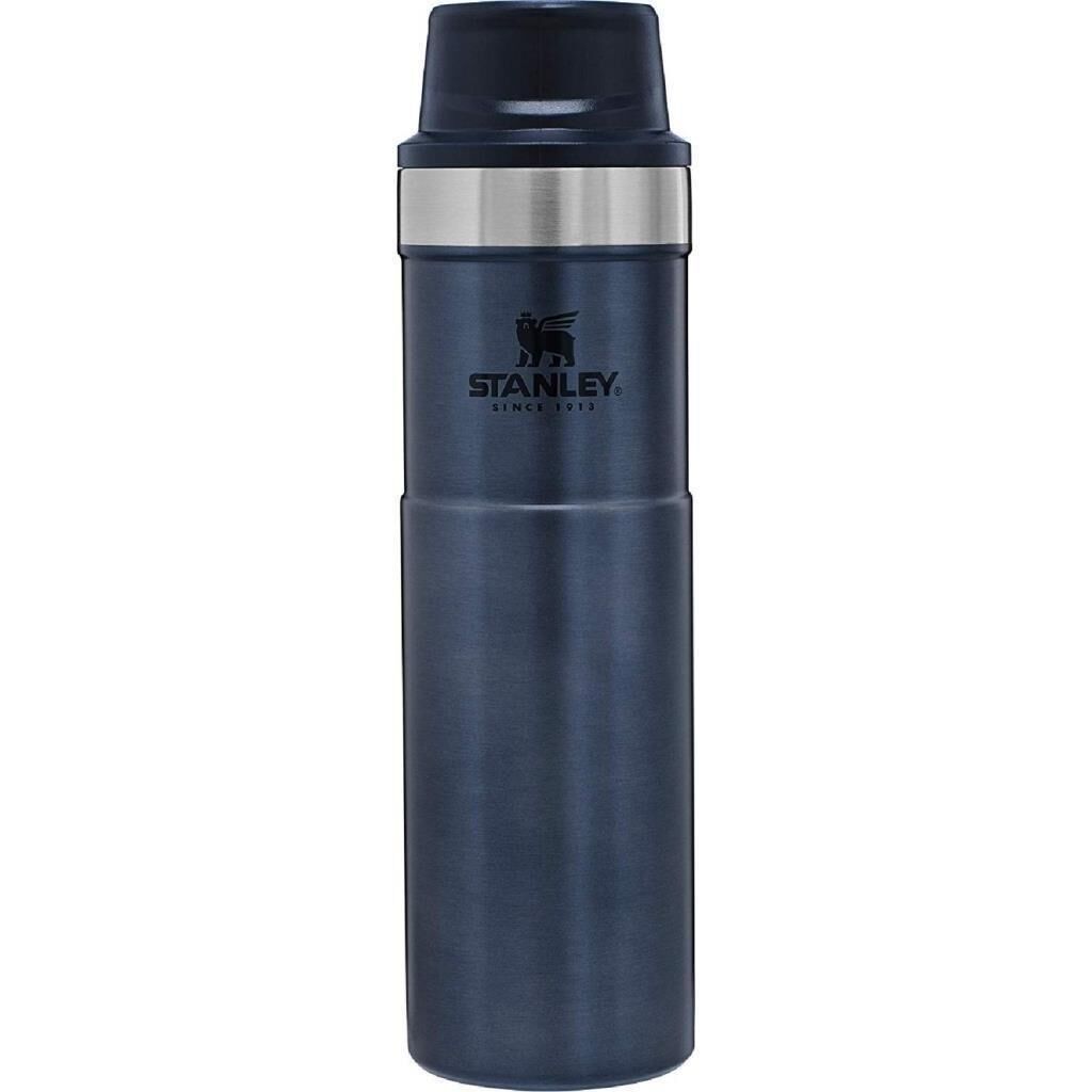 STANLEY KLASİK TRİGGER ACTİON TERMOS 0.47 LT GECE MAVİSİ
