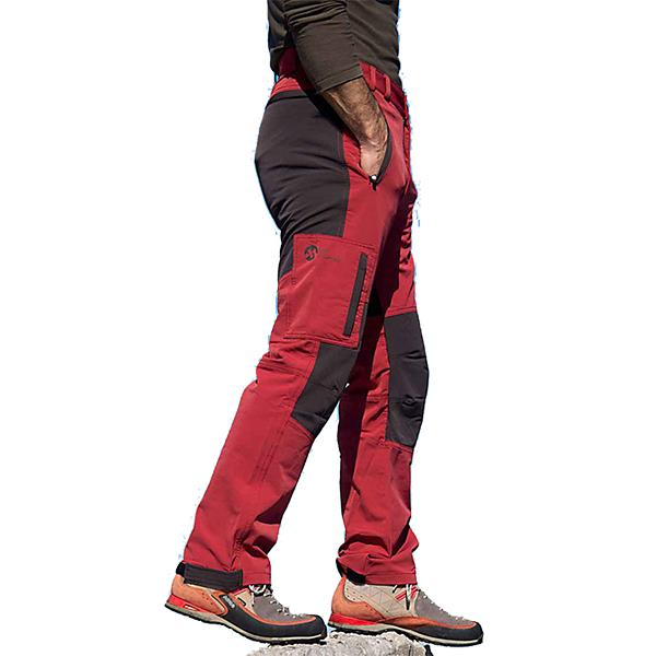 HIGH MOUNTAİN BAMBU PANTOLON KIRMIZI ANTRASİT