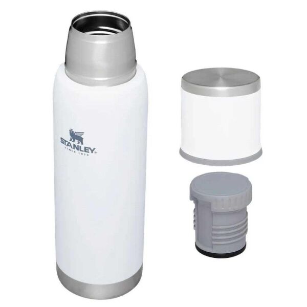 Stanley Adventure To-go Çeli̇k Termos 1 Li̇tre Beyaz