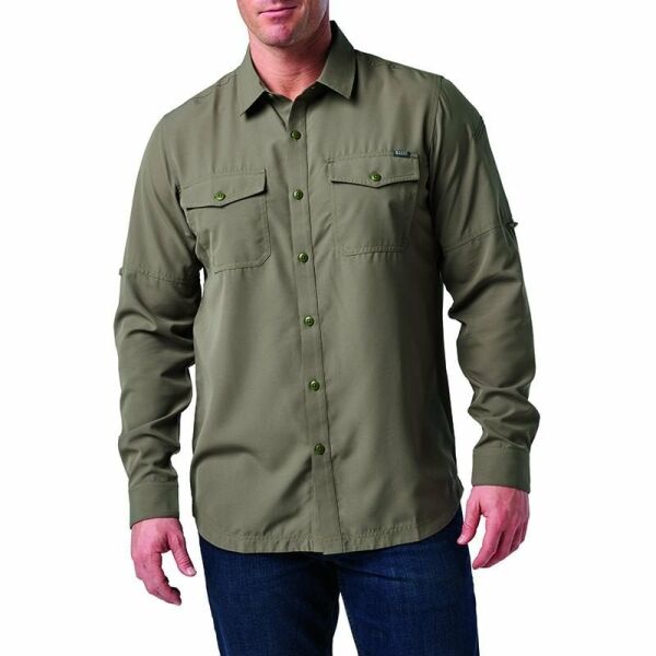 5.11 MARKSMAN L/S ACIK YESIL GOMLEK