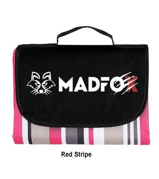 Madfox Skyloft Su Gecirmez Piknik Kamp Örtüsü Red Stripe