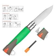 OPİNEL INOX EXPLORE TERRE 12 ÇAKI YEŞİL