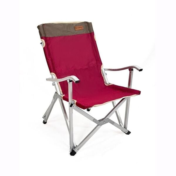 Madfox Dachuan Katlanir Kamp Sandalyesi̇ Bordo Renk