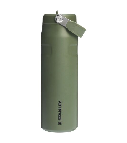 Stanley The Iceflow Flip Pi̇petli̇ 2.0 New 0.7 Li̇tre Soğuk Termos Yeşi̇l Renk