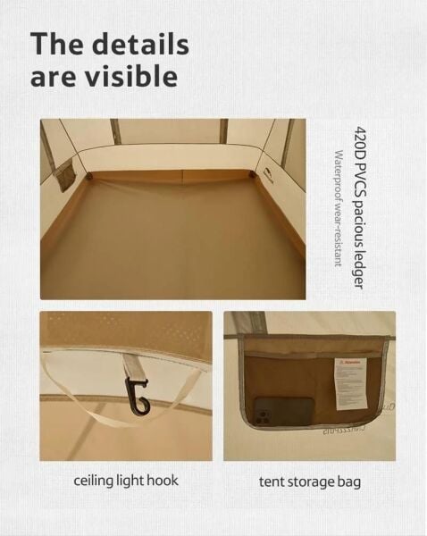 NATUREHİKE GLAMPİNG VESSEL 4 KİŞİLİK ÇADIR