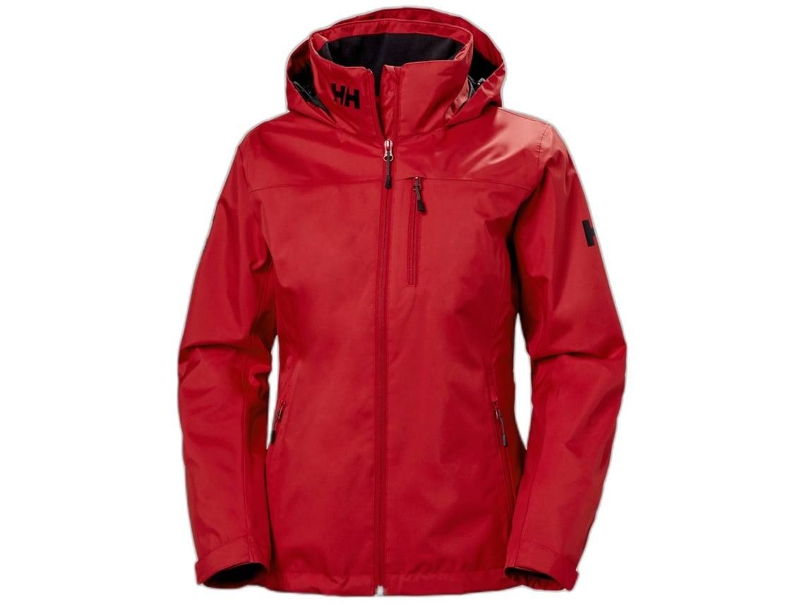 HELLY HANSEN W CREW  HOODED MIDLAYER CEKET WOMEN KIRMIZI
