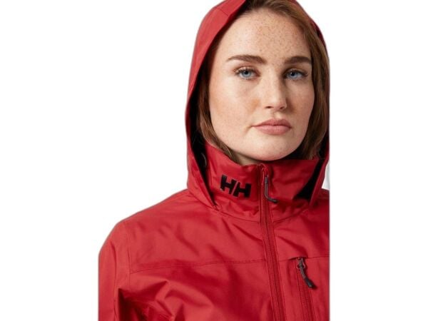 HELLY HANSEN W CREW  HOODED MIDLAYER CEKET WOMEN KIRMIZI