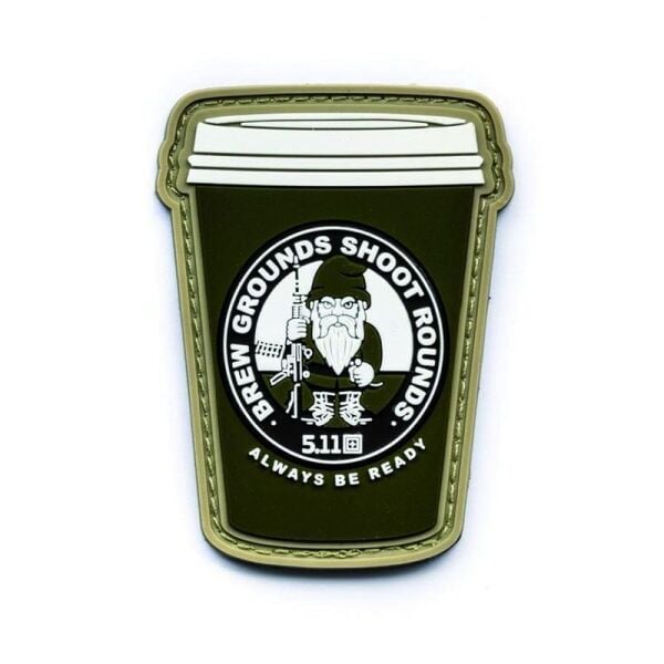 5.11 Brewed Grounds To Go Patch