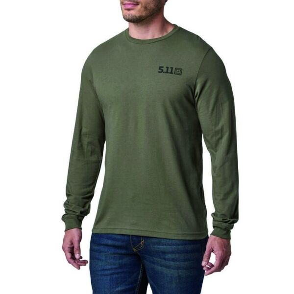 5.11 Served Fresh Ls Yesil Uzun Kol Tisort