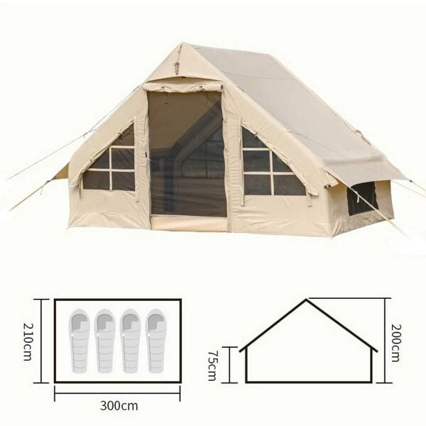 MADFOX BURTON GLAMPİNG ŞİŞME ÇADIR
