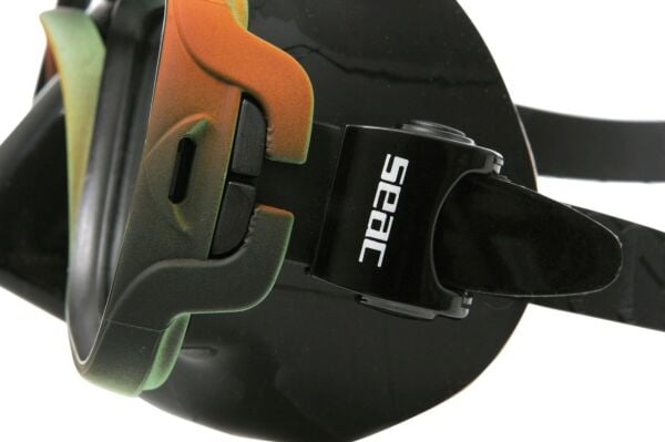 Seac Sub Maske U-fit (siyah Slk./combat Cerceve)