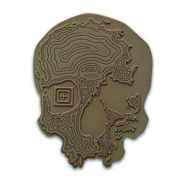 5.11 Topo Skull Desert Patch