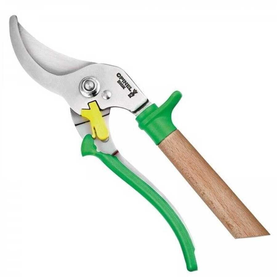 Opinel Kayın Saplı Budama Makası Yeşil