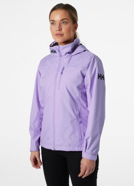 HELLY HANSEN CREW HOODED MIDLAYER JACKET KAPÜŞONLU LEYLAK KADIN