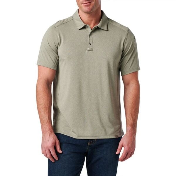 5.11 Paramount Crest Polo Kisa Kol Gri Tisort