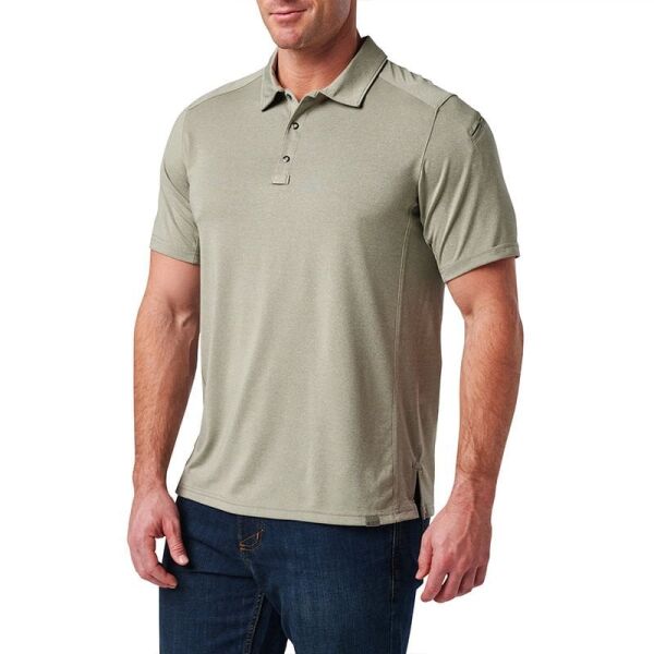 5.11 Paramount Crest Polo Kisa Kol Gri Tisort