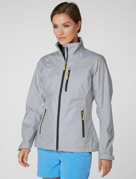 HELLY HANSEN CREW MIDLAYER JACKET KADIN GRİ