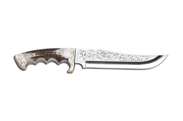 Bora 509 B Black Bear Gravürlü Bıçak