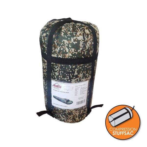 Evolite Alaska Camo Pro -15° Uyku Tulumu