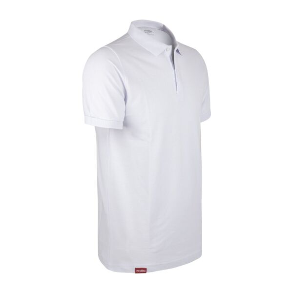 Evolite DeepRaw Erkek Polo T-Shirt- Beyaz
