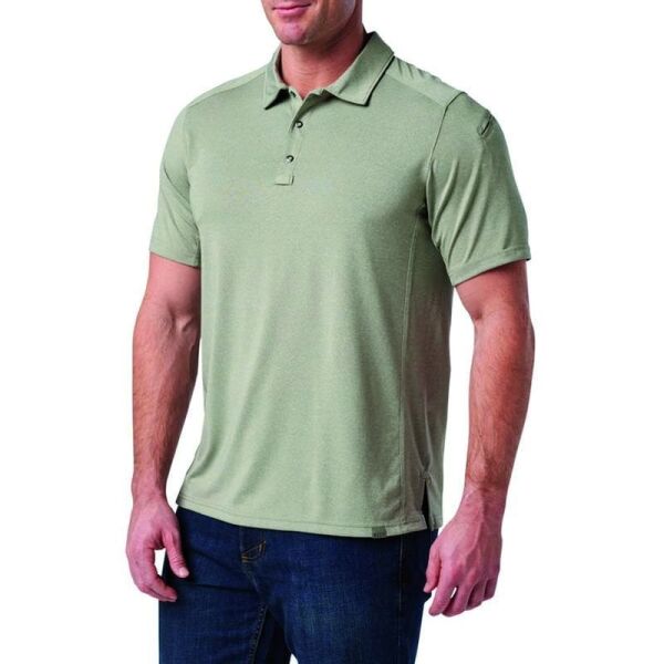 5.11 Paramount Crest Polo Kisa Kol Yesil Tisort