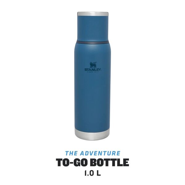 STANLEY ADVENTURE TO-GO ÇELİK TERMOS 1 LİTRE LACİVERT