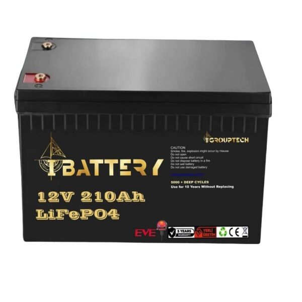Ibattery Lifepo4 12v 210a Pri̇zmati̇k Hücreli̇ Akü