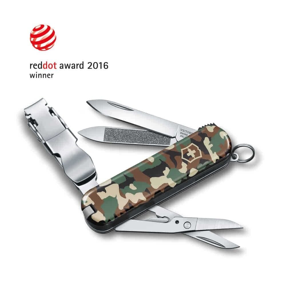 Victorinox  NailClip Kamuflaj Desenli Tırnak Makaslı Çakı