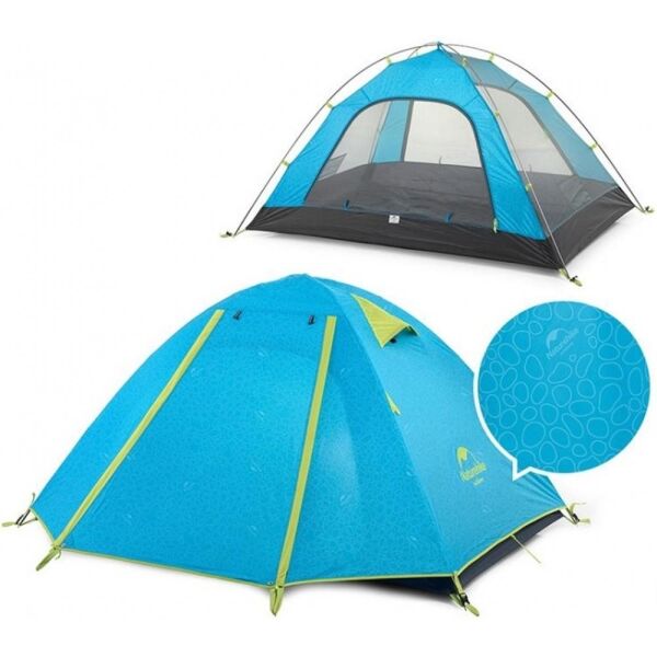 Naturehike P-seri̇si̇ 2 Ki̇şi̇li̇k Kamp Çadiri Mavi̇