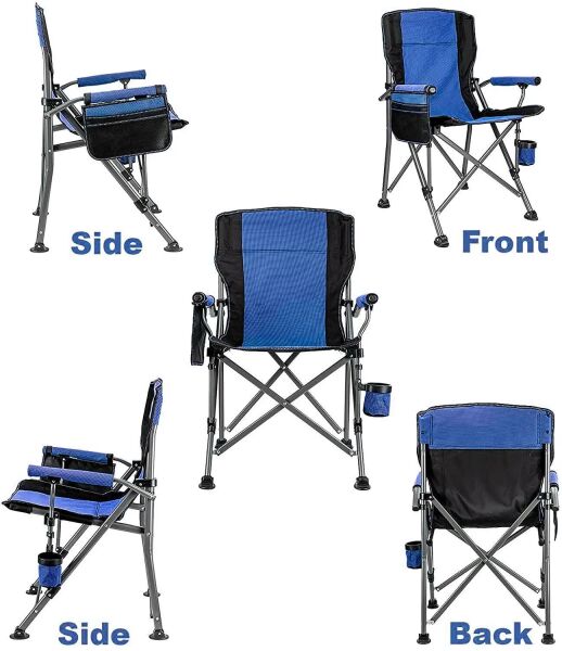 Madfox Roxy Katlanır Kamp Sandalyesi Lacivert Renk