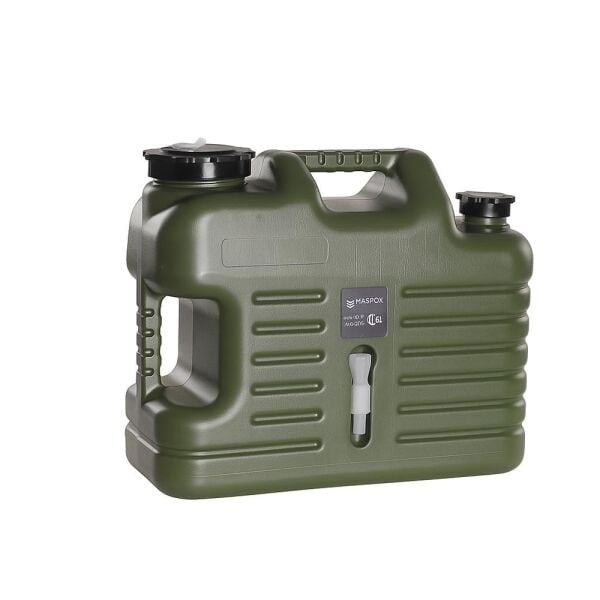 Madfox Galon Air Pe Musluklu Su Bi̇donu 18 Li̇tre Yeşi̇l