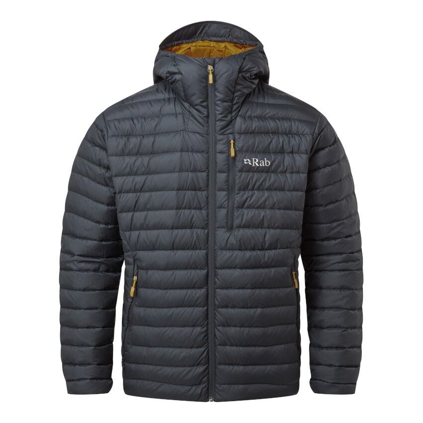 RAB MİCROLİGHT ALPİNE KAZ TÜYÜ CEKET SİYAH RENK