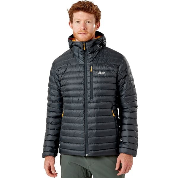 RAB MİCROLİGHT ALPİNE KAZ TÜYÜ CEKET SİYAH RENK