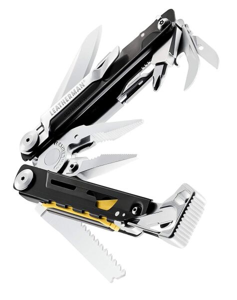 Leatherman Si̇gnal Black/si̇lver Multi̇ Tool