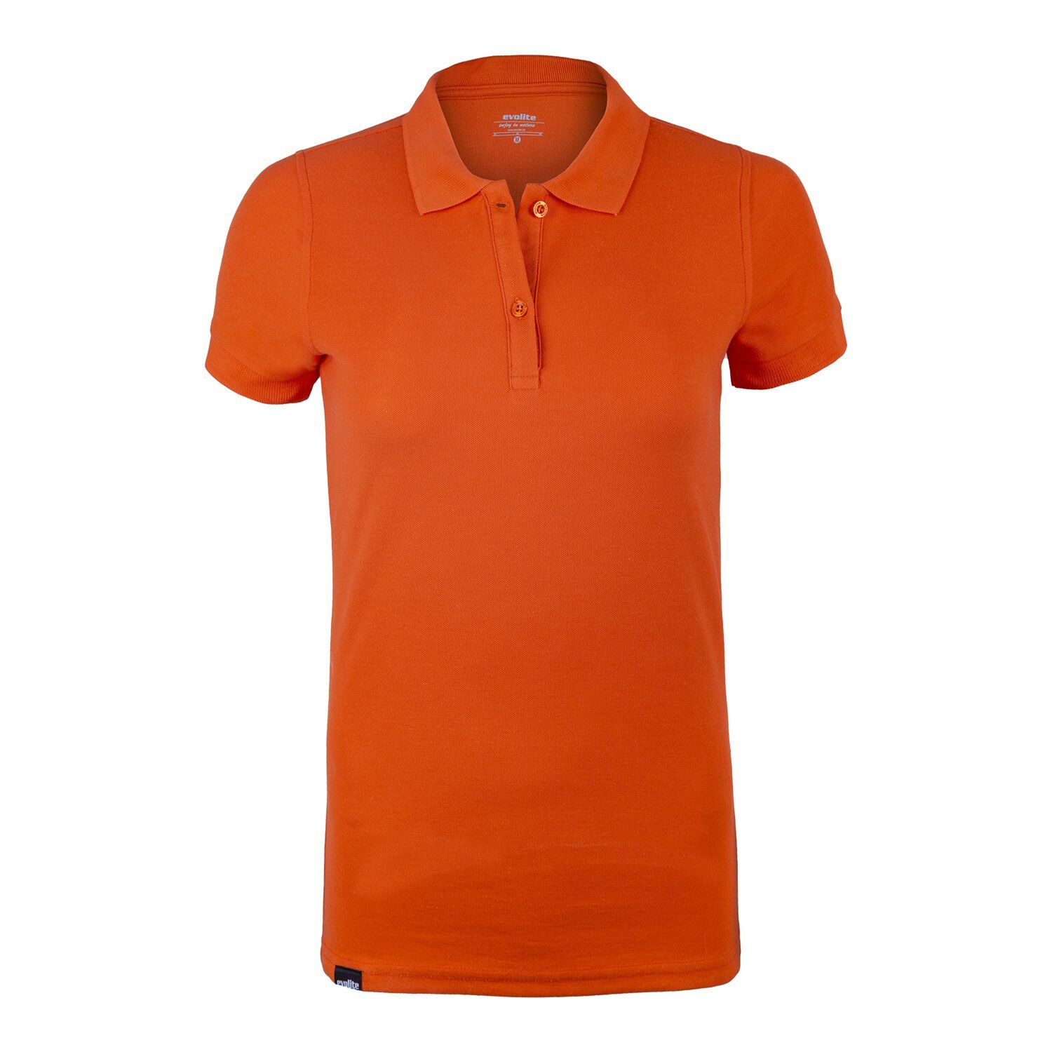 Evolite DeepRaw Kadın Polo T-Shirt - Turuncu